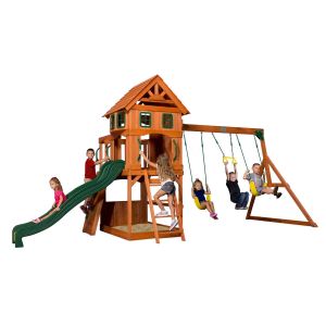 Aire de jeux en bois enfant Atlantic - Backyard