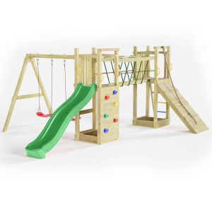 Grande aire de jeux en bois de pin Fungoo Maxi Exposure