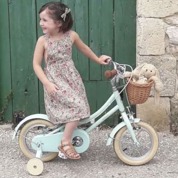 Vélo enfant 12 pouces vert -Gingersnap Bobbin