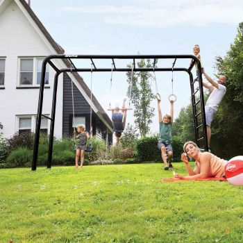 Spielplatz mit Babysitz, Schaukel und Trapez Playbase BERG L