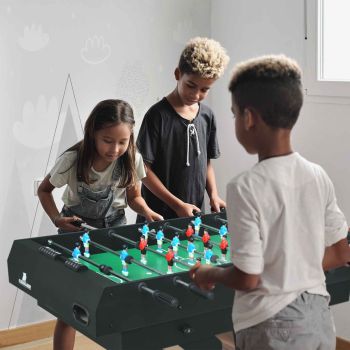 Billard ping-pong baby-foot. Table multi-jeux pliante Cougar.