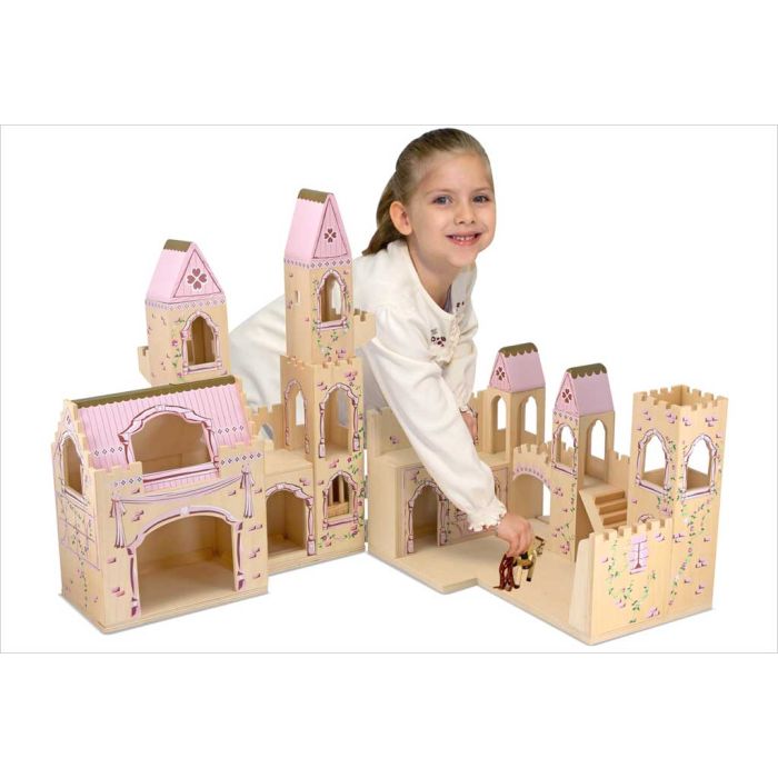 Château en bois jouet
