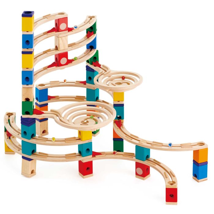 Circuit de billes en bois Quadrilla - Manège Hape - jouets Apesanteur