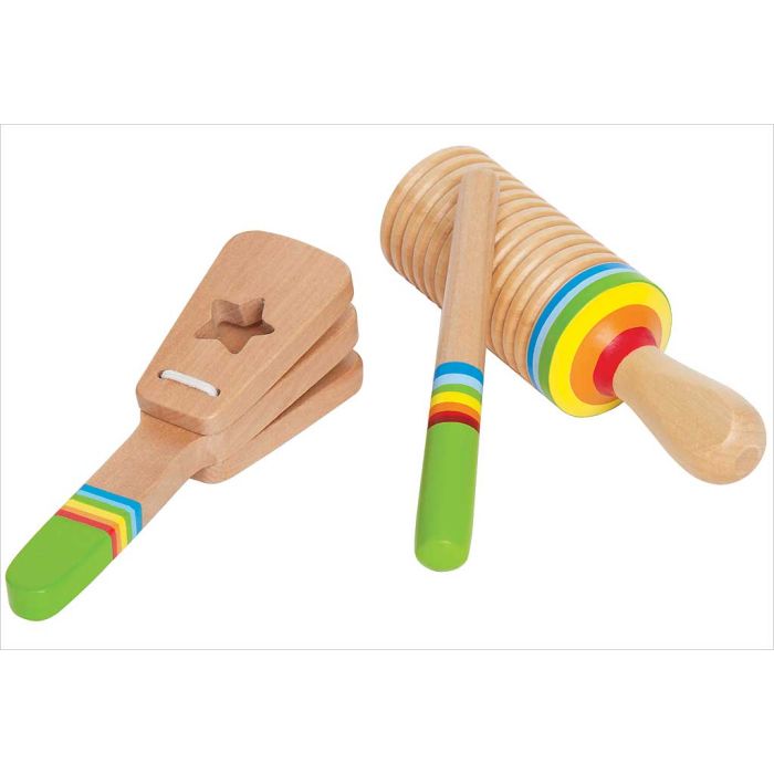 Jouets en bois bébé - Instruments de musique bois Hape- Apesanteur