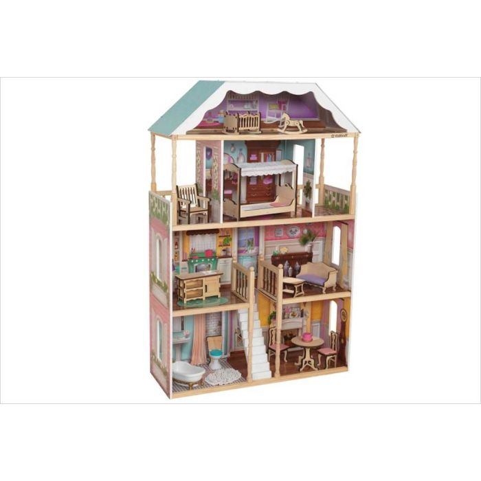 KidKraft Maison de poupée meublée Charlotte 65956