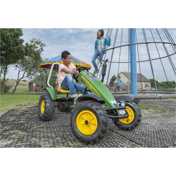 Tracteur à pédales Go Kart pour enfants - Rouge au meilleur prix