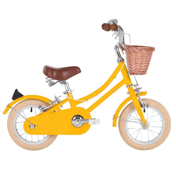 Vélo Pour Enfant 4-8 ans avec Panier et Roues de Stabilisation - Imprimé  Minions Jaune et Rouge MDD00182 - Sodishop
